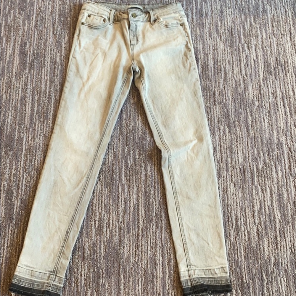 Kids light grey Tractr jeans